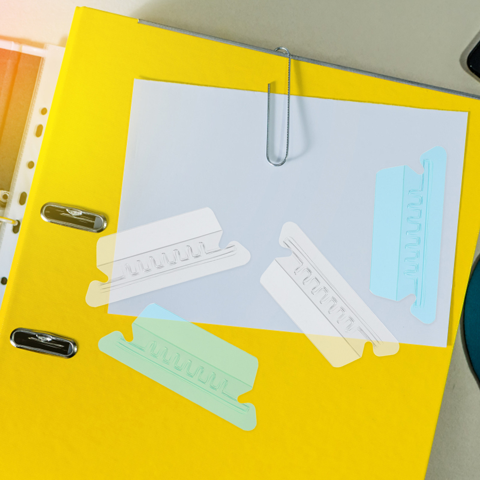 20pcs Clear Plastic Index File - File Folder Hanging ulasan dan harga