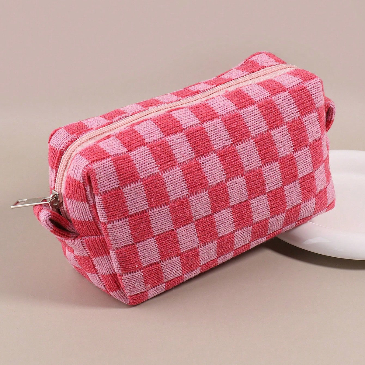 1PC Pink Checkered Single-Laye - Stationery And Office Supply Stores ulasan dan harga