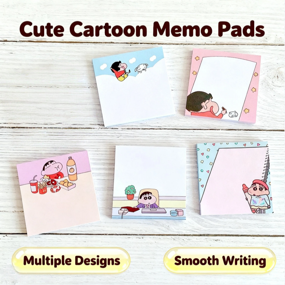 Crayon Shin-chan sticky notes. - Memo Pad Sticky ulasan dan harga
