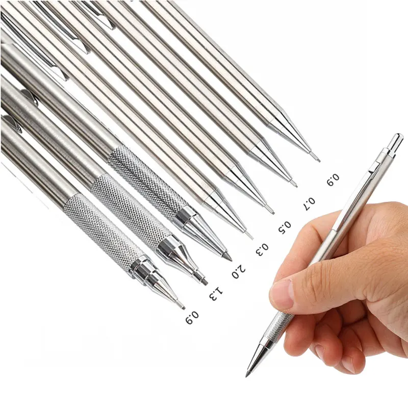 Full Metal Mechanical Pencil S - Mechanical Pencil Lead ulasan dan harga