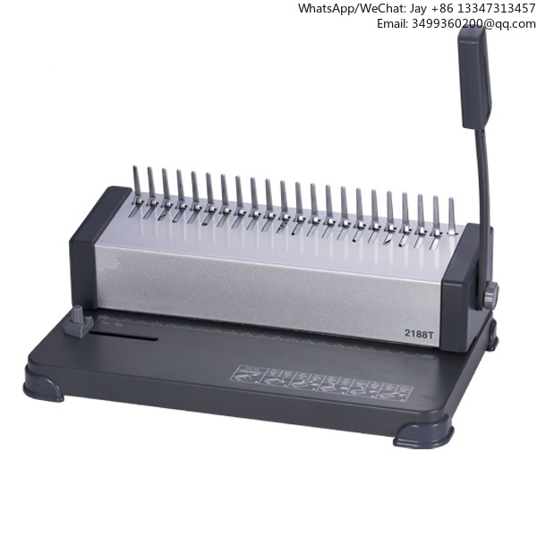 2188T Desktop A4 Plastic Comb  - Binding Comb Plastic ulasan dan harga