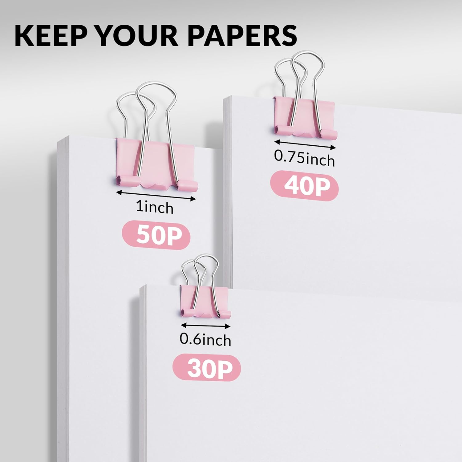 100 Count Binder Clips Assorte - Binder Clip Assorted ulasan dan harga