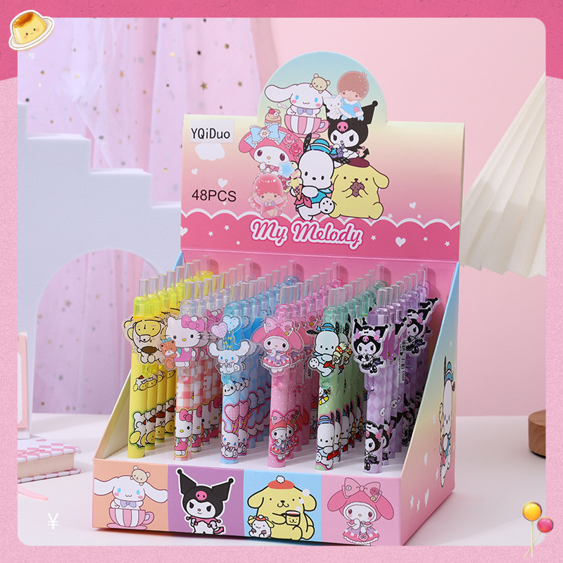 48pcs Gel Pen Kuromi KT My Mel - Stationery Supplier ulasan dan harga