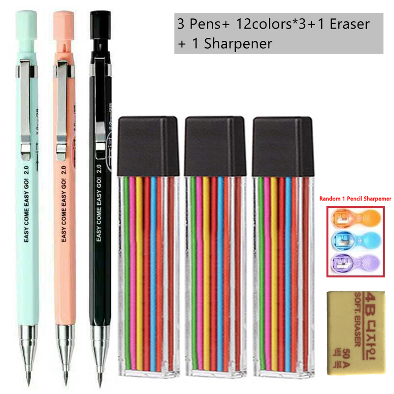2.0mm Mechanical Pencil With B - Mechanical Pencil Lead ulasan dan harga