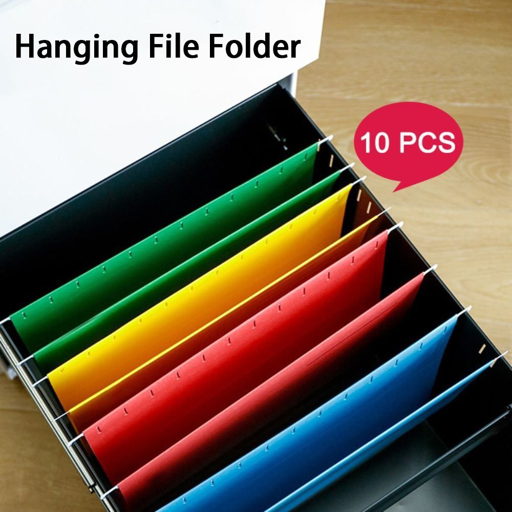 10PCS Durable A4 Hanging File  - File Folder Hanging ulasan dan harga