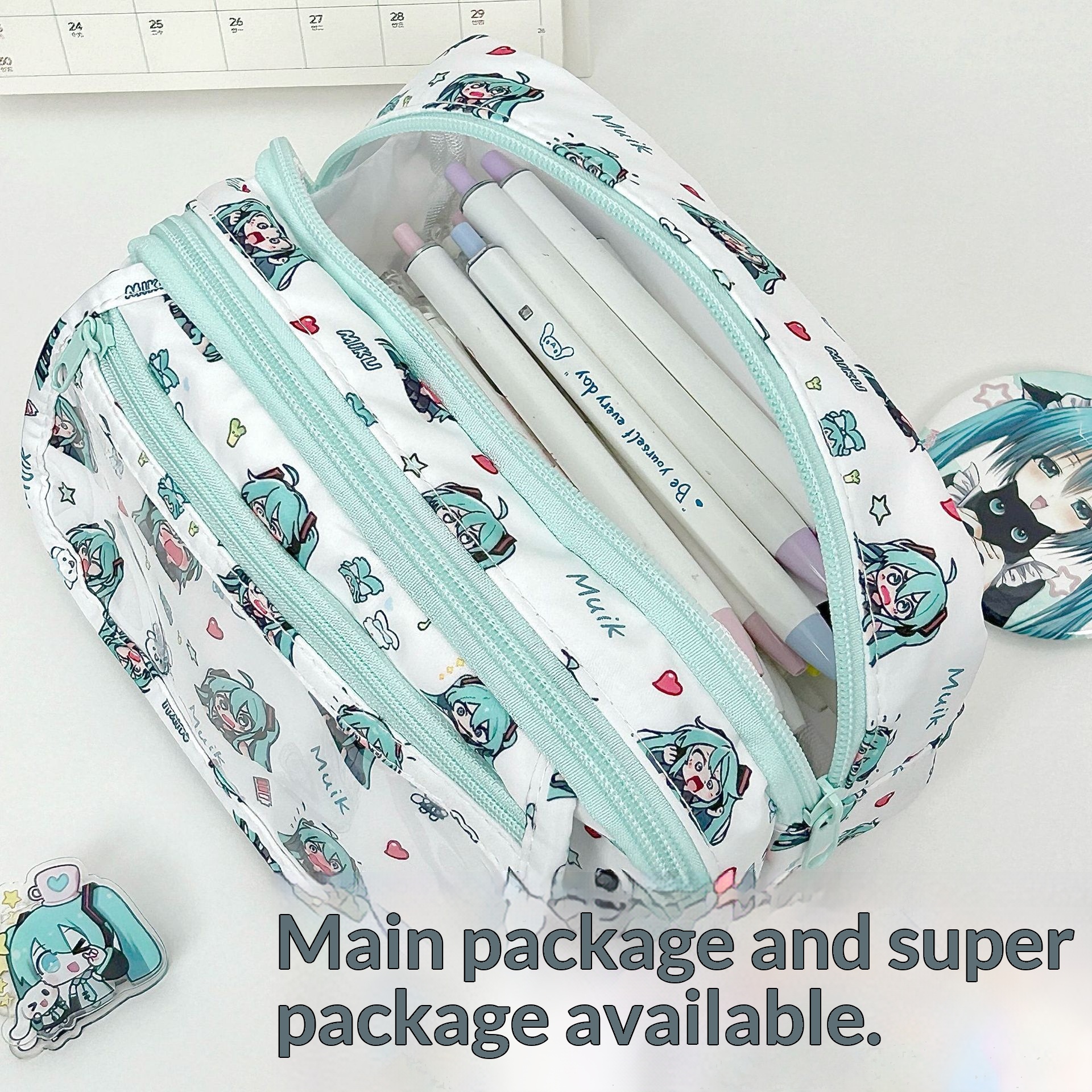 Hatsune Miku Pain Bag Cute Lar - Pencil Case Large ulasan dan harga