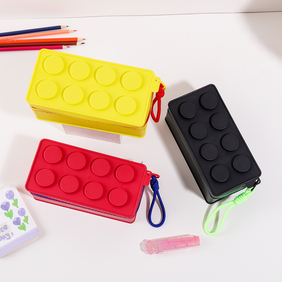 Retro monochrome building bloc - Stationery And Office Supply Stores ulasan dan harga