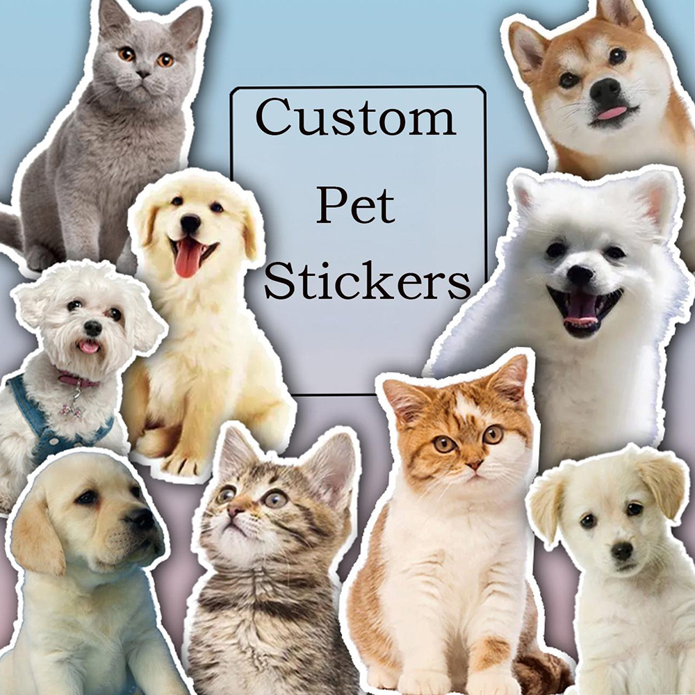 Custom Dog Animal Stickers Fun - Memo Pad Sticky ulasan dan harga