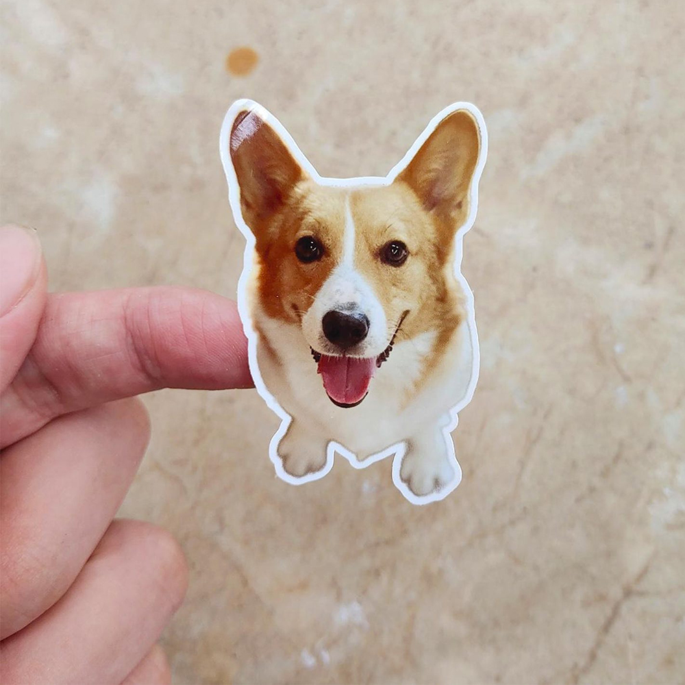 Custom Dog Animal Stickers Fun - Memo Pad Sticky ulasan dan harga