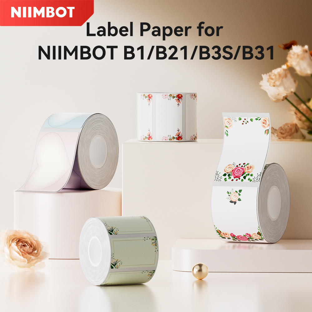 1 Roll NIIMBOT Thermal Color L - Label Printer Tape ulasan dan harga