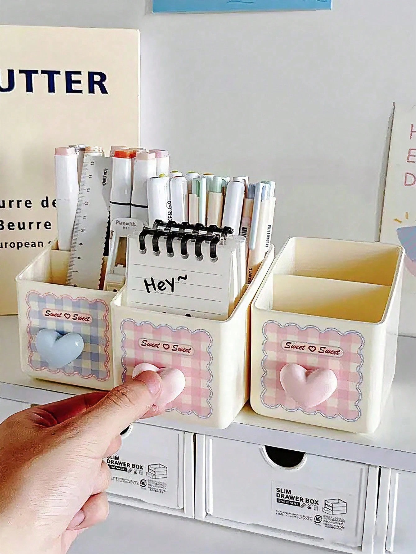 1pc Desktop Stationery Storage - Stationery And Office Supply Stores ulasan dan harga