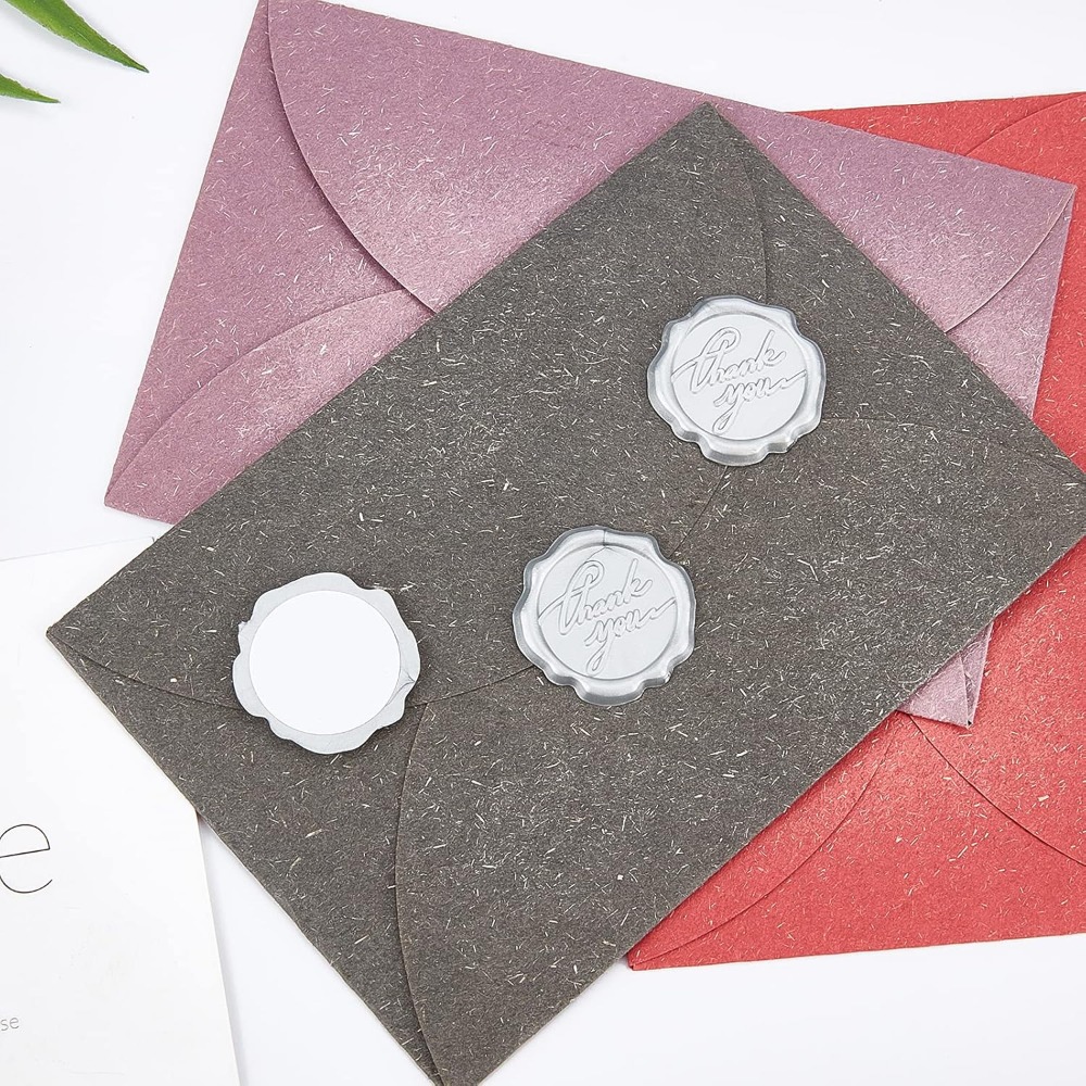 Adhesive Wax Seal Stickers 25P - Wax Seal Stamp Kit ulasan dan harga