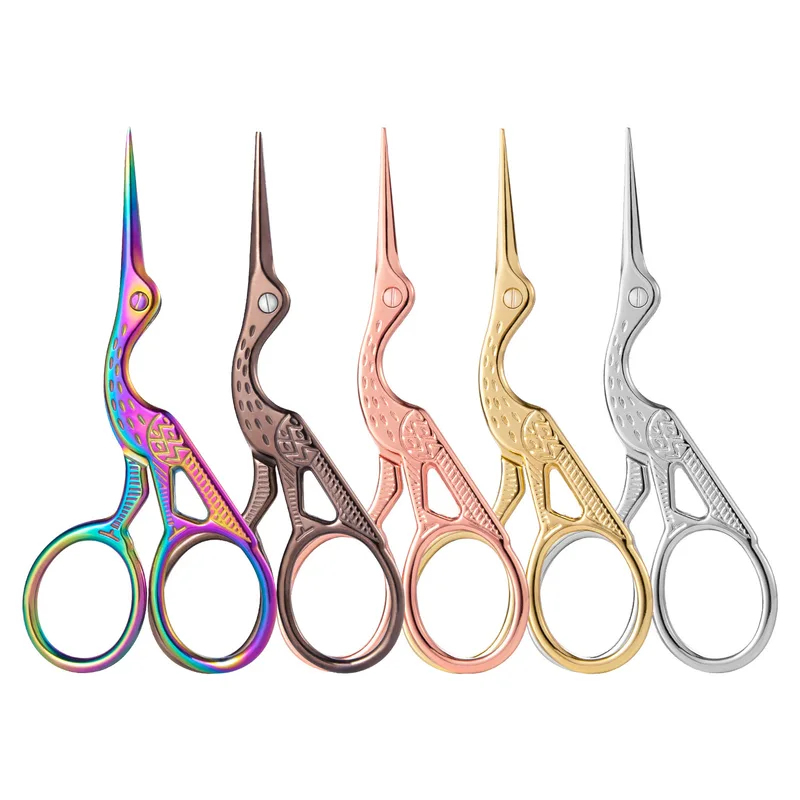 1PC Colorful Stainless Steel A - Scissors Stainless Craft ulasan dan harga